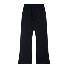 MIXED EMOTION Studded Flare Sweat Pants