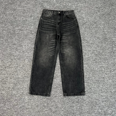 Derschutze Figure Print Baggy Jeans