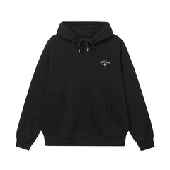 Meichao NOAH White Cross Classic Small Logo Printed Men's and Women's Loose Casual Autumn/Winter Hoodie