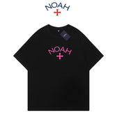 NOAH夏季经典款黑魂美式潮牌休闲宽松重磅纯棉情侣短袖T恤男女潮 (5)
