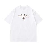 2025新款NOAH十字架印花男女短袖美式潮牌重磅纯棉情侣宽松t恤ins (1)
