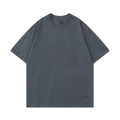 NOAH BWCJ Bottom Small Label Cross American Trendy Brand Casual Loose Cotton Short sleeved T-shirt for Men and Women Couple (1)