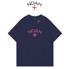 NOAH夏季经典款黑魂美式潮牌休闲宽松重磅纯棉情侣短袖T恤男女潮 (5)