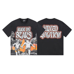 MIXED EMOTION Twin Angel Graphic Tee