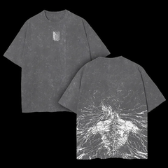EREN FREEDOM VINTAGE UINSEX OVERSIZE TEE