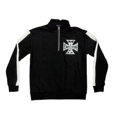 MIXED EMOTION Street‑wear Quarter Zip Top