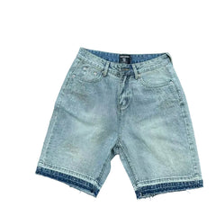 MIXED EMOTION Star Studded Baggy Jorts