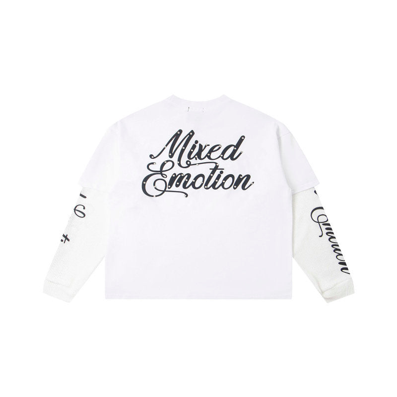 MIXED EMOTION Cupid Layered‑Sleeve Top