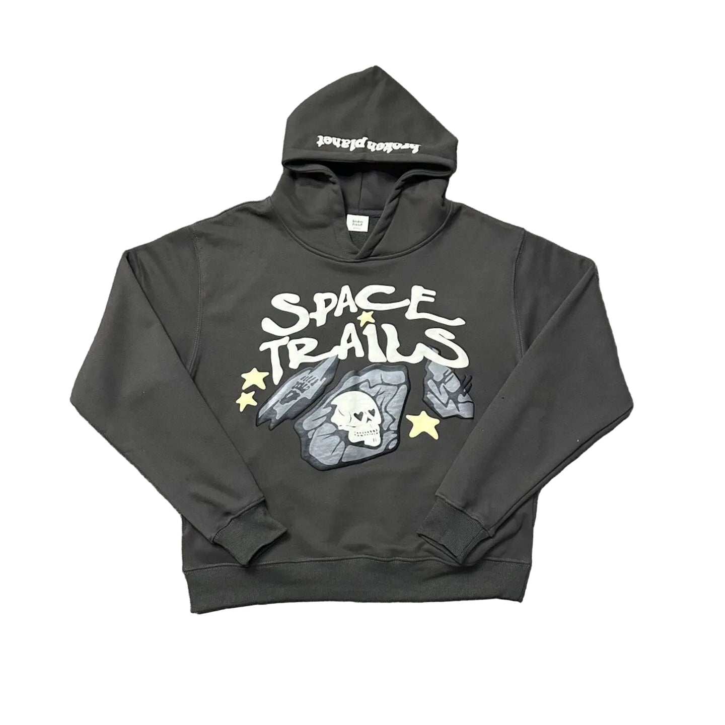 Broken Planet Space Trails Graphic Hoodie