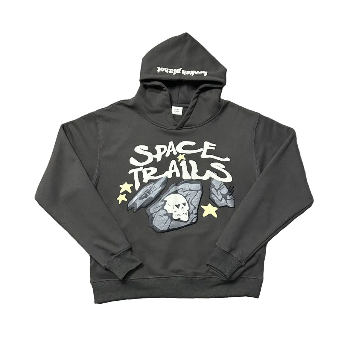 Broken Planet Space Trails Graphic Hoodie