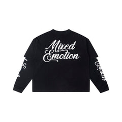 MIXED EMOTION Cupid Layered‑Sleeve Top