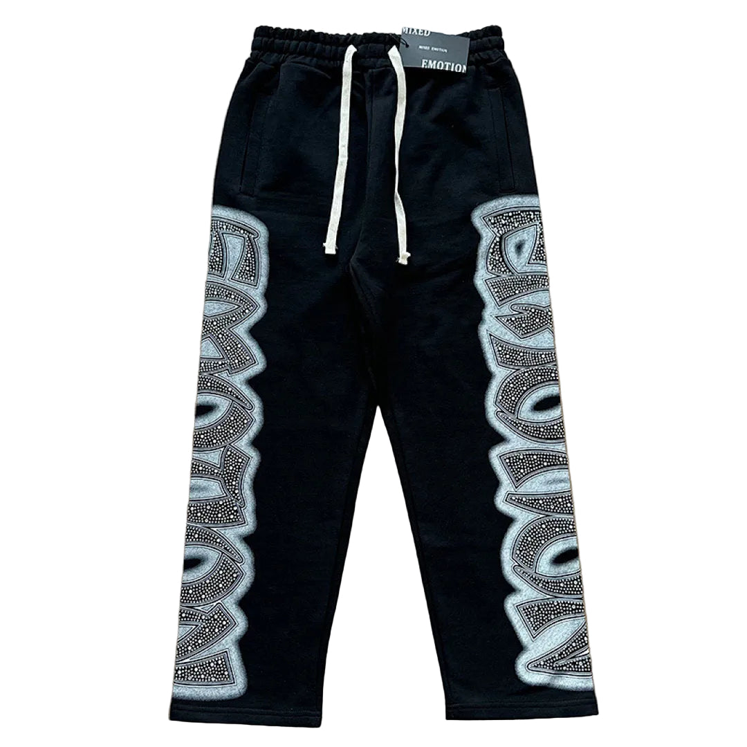 MIXED EMOTION Zombie Graphic Tracksuit Set