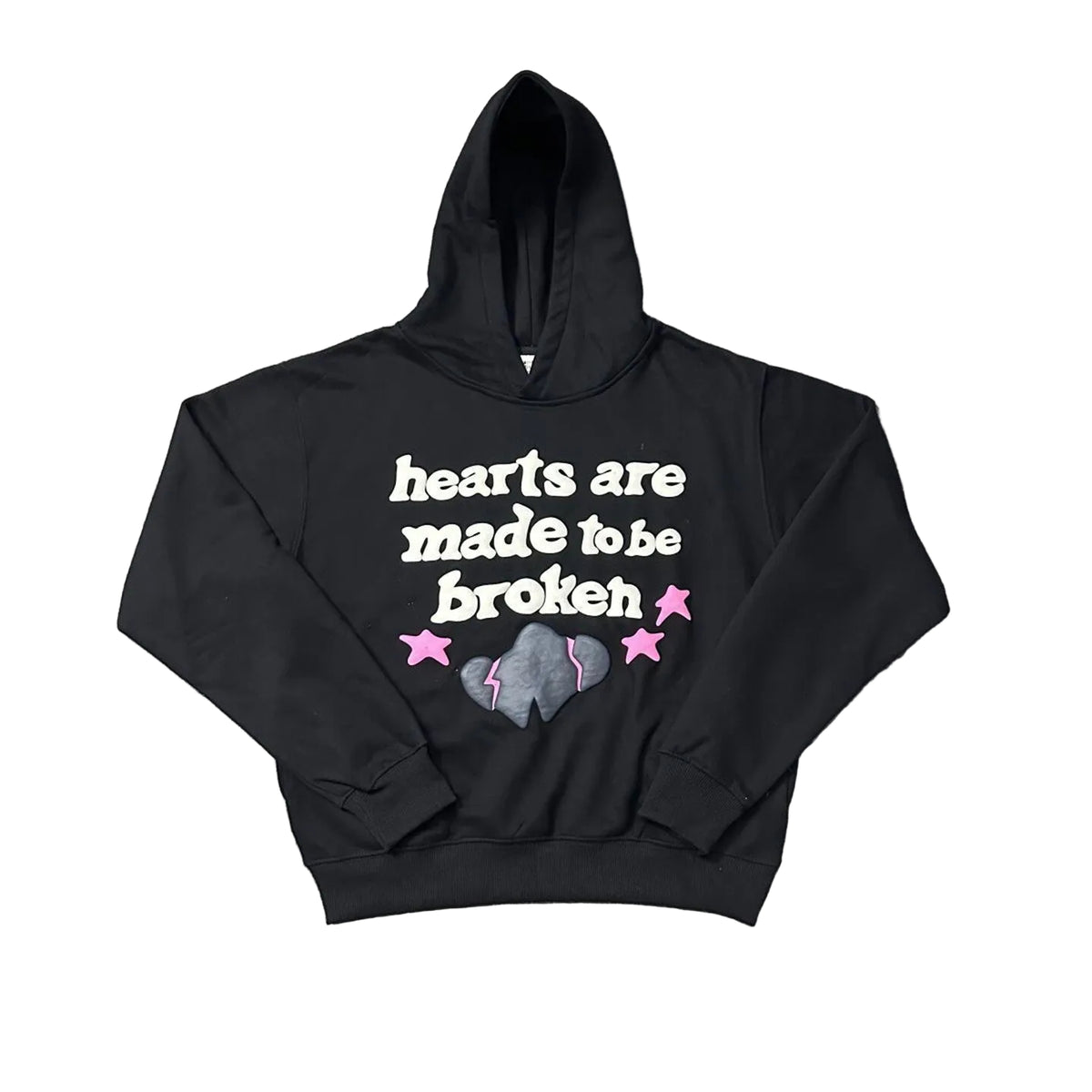 Broken Planet Retro‑Text Street Hoodie
