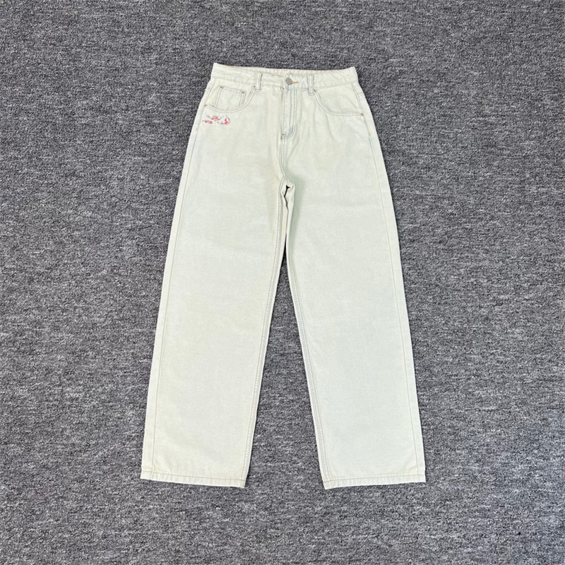 Derschutze Cute Graphic Street Jeans