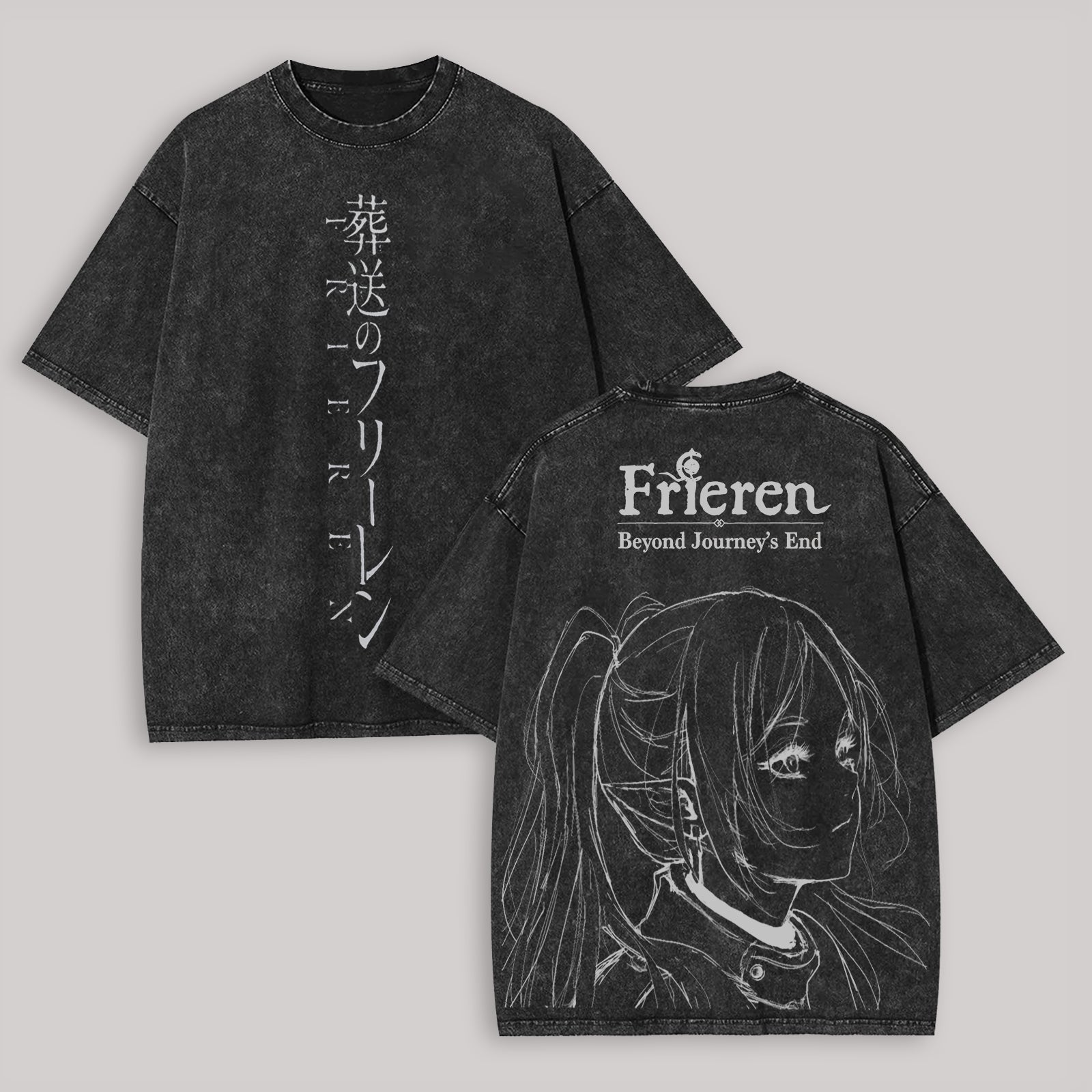 FRIEREN AFTER VINTAGE OVERSIZE TEE