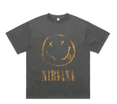 Nirvana Smiley Face Tee ⭐