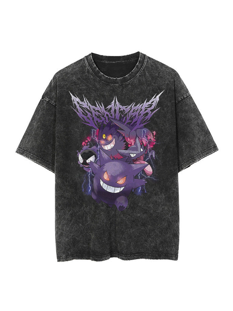 GHOST LINE VINTAGE OVERSIZE TEE