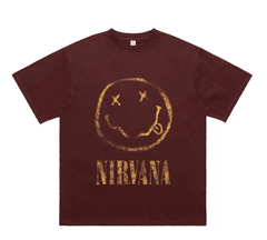 Nirvana Smiley Face Tee ⭐