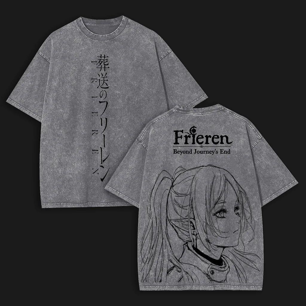 FRIEREN AFTER VINTAGE OVERSIZE TEE
