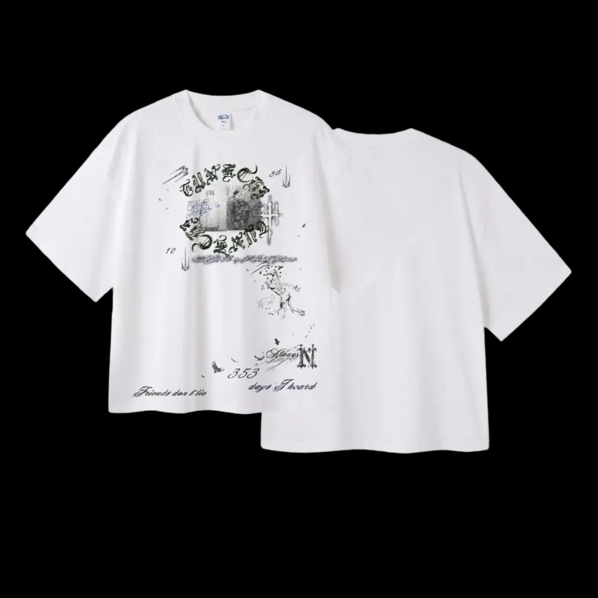THE RETRO GRAFFITI BOXY TEE