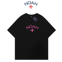 NOAH夏季经典款黑魂美式潮牌休闲宽松重磅纯棉情侣短袖T恤男女潮 (5)