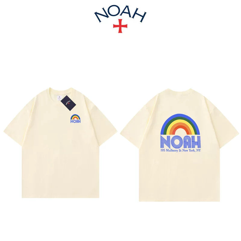 NOAH BWCJ小众潮牌美式夏季重磅纯棉宽松男士情侣半袖短袖T恤ins (1)