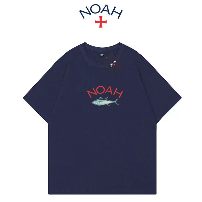 NOAH夏季经典款黑魂美式潮牌休闲宽松重磅纯棉情侣短袖T恤男女潮 (12)