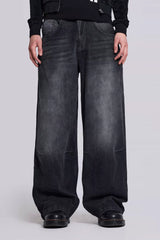 Jaded London Jeans in stock, American retro pleated jeans, loose wide leg pants, vintage high street style
