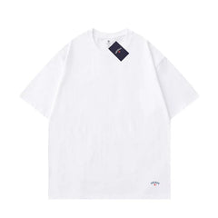 NOAH BWCJ Bottom Small Label Cross American Trendy Brand Casual Loose Cotton Short sleeved T-shirt for Men and Women Couple (1)