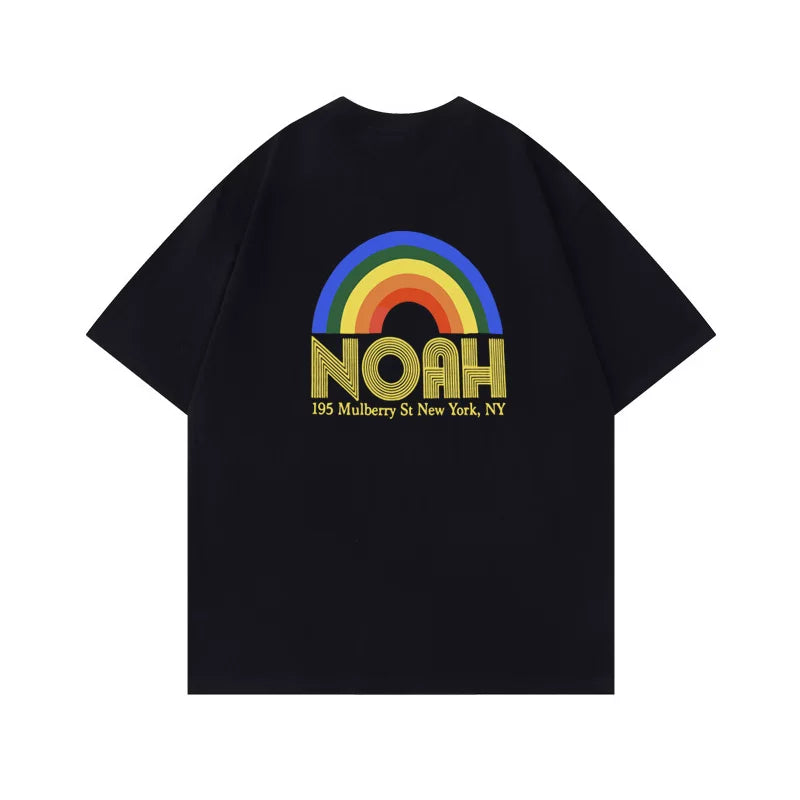 NOAH BWCJ小众潮牌美式夏季重磅纯棉宽松男士情侣半袖短袖T恤ins (1)
