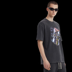 CHROME CHAIN TEE