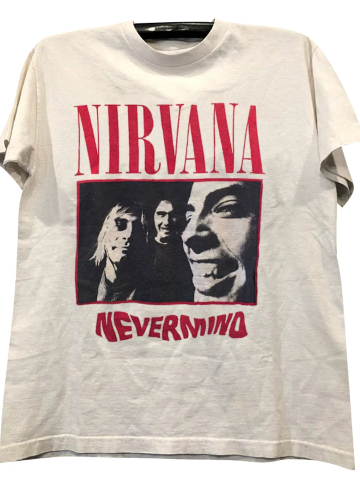 Nirvana Nirvana band Kurt Cobain surrounding vintage American retro rock short-sleeved men's and women's T-shirt cotton