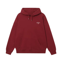 Meichao NOAH White Cross Classic Small Logo Printed Men's and Women's Loose Casual Autumn/Winter Hoodie