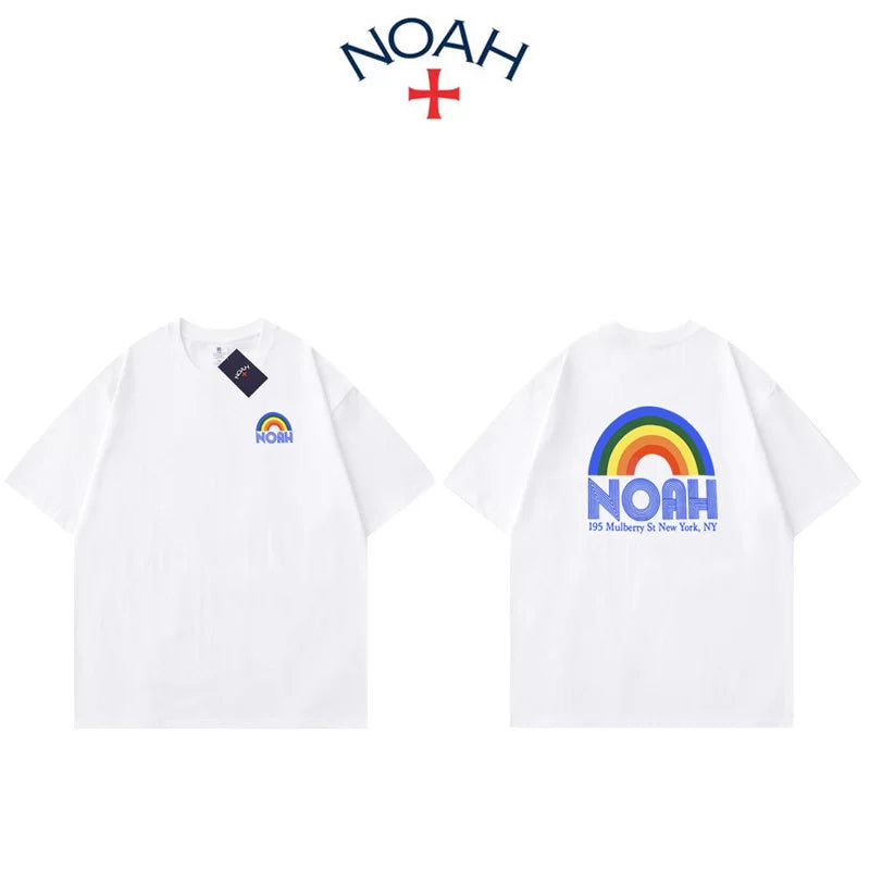 NOAH BWCJ小众潮牌美式夏季重磅纯棉宽松男士情侣半袖短袖T恤ins (1)