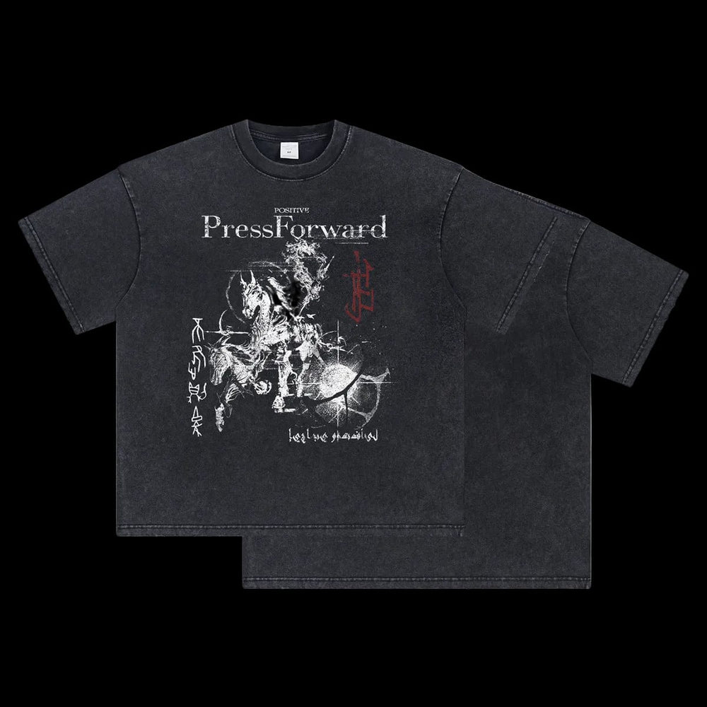 PRESS FORWARD GRAPHIC TEE