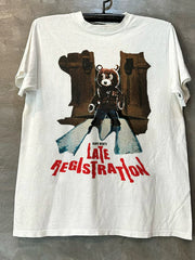 Kanye West Music Album Dropout Bear Tide Brand American Short sleeved T-shirt Hiphop Handsome Half Sleeve Male