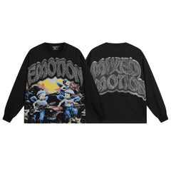 MIXED EMOTION Angel Band Long‑Sleeve Tee