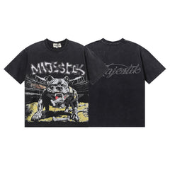 MAJESTIK Bulldog Stadium Graphic Tee