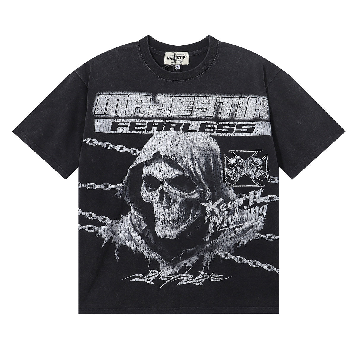 MAJESTIK Fearless Reaper Graphic Tee