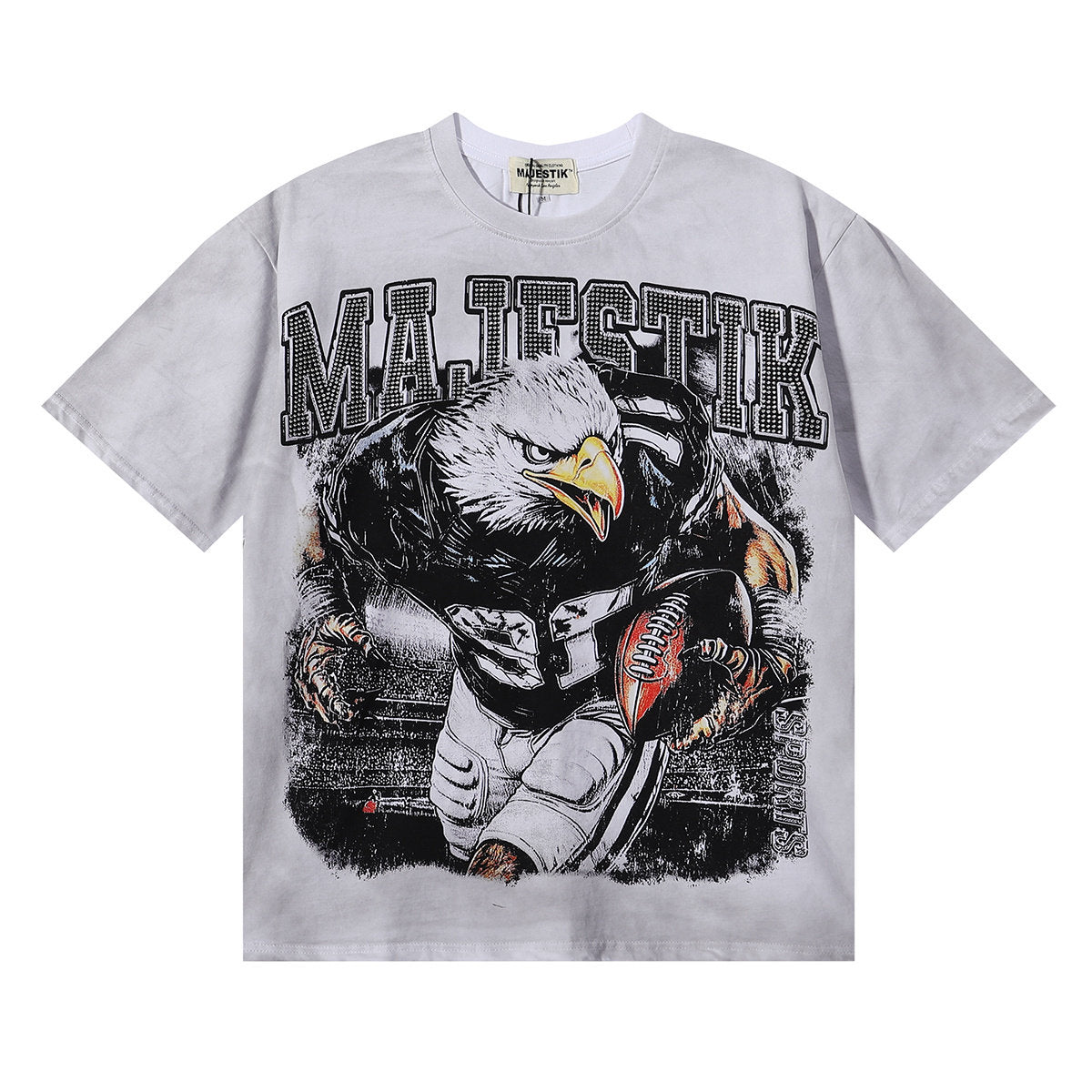 MAJESTIK Eagle Football Graphic Tee