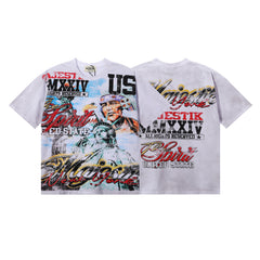 MAJESTIK US Spirit Graphic Tee