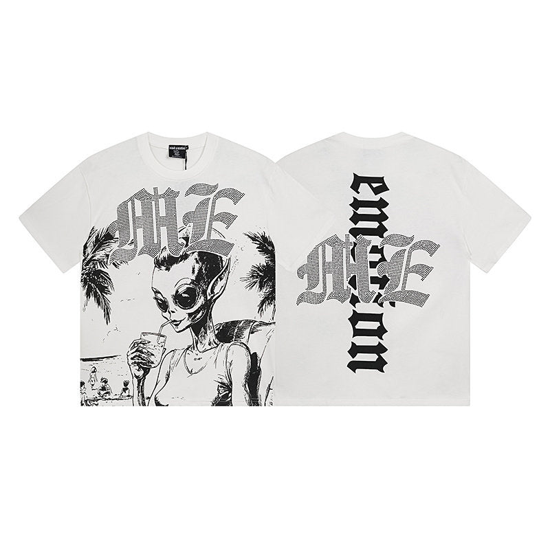 MIXED EMOTION Retro Street‑Wear Tee