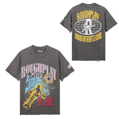 Rough Play Skeleton‑Eye Graphic Tee