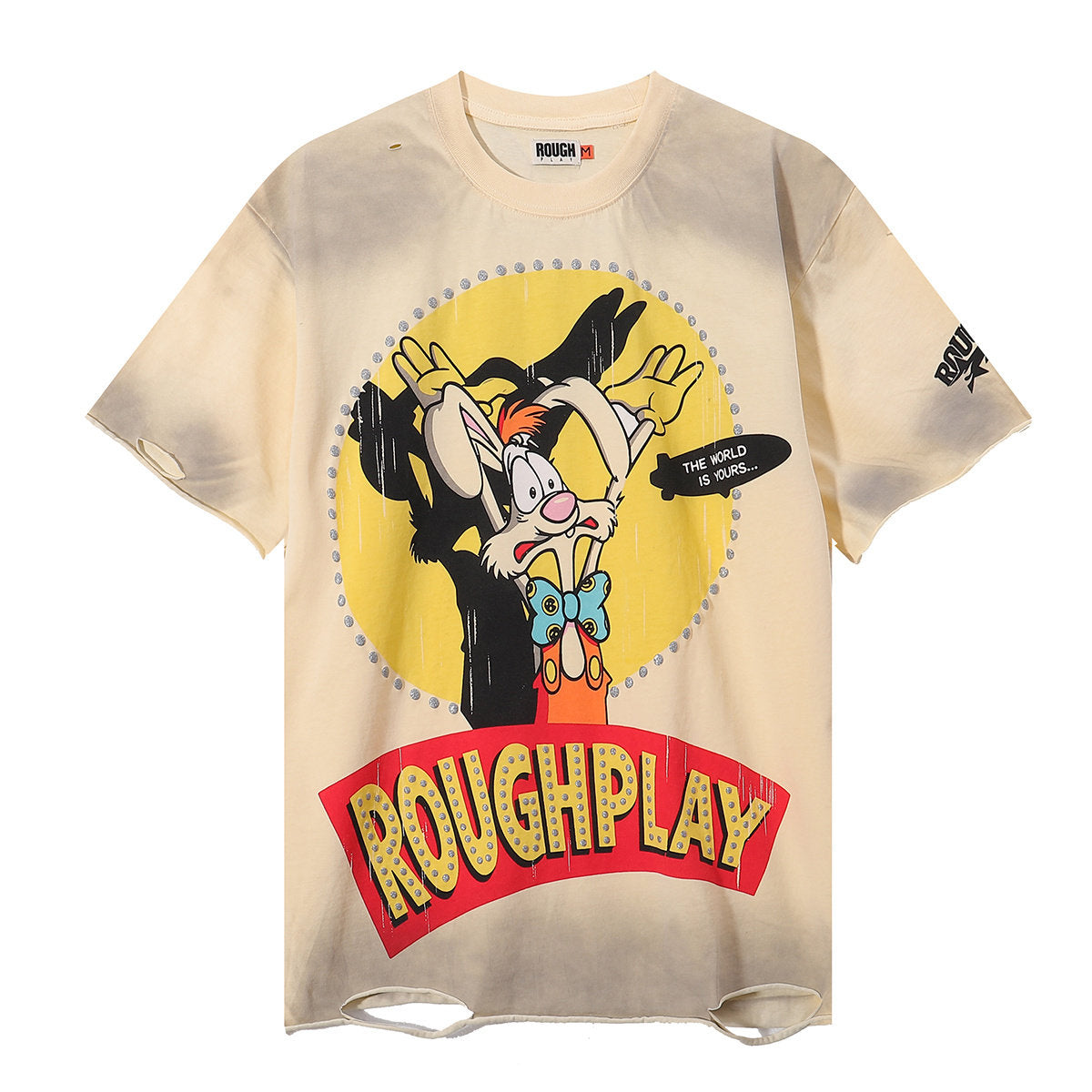 Rough Play Vintage Cartoon Graphic Tee