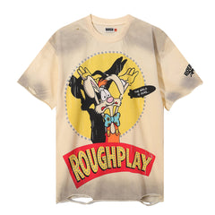 Rough Play Vintage Cartoon Graphic Tee