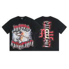MIXED EMOTION Blindfold Cupid Graphic Tee