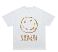 Nirvana Smiley Face Tee ⭐