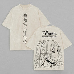 FRIEREN AFTER VINTAGE OVERSIZE TEE