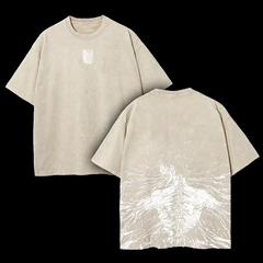 EREN FREEDOM VINTAGE UINSEX OVERSIZE TEE